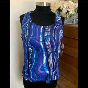 NWT 20W Tankini w/ Shorts Bathing Suit